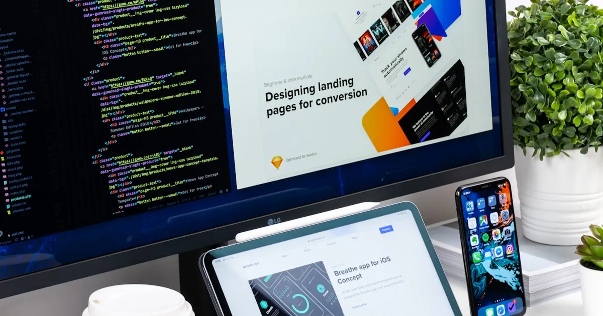Developpement web sur mesure - code, design responsive et multi-device